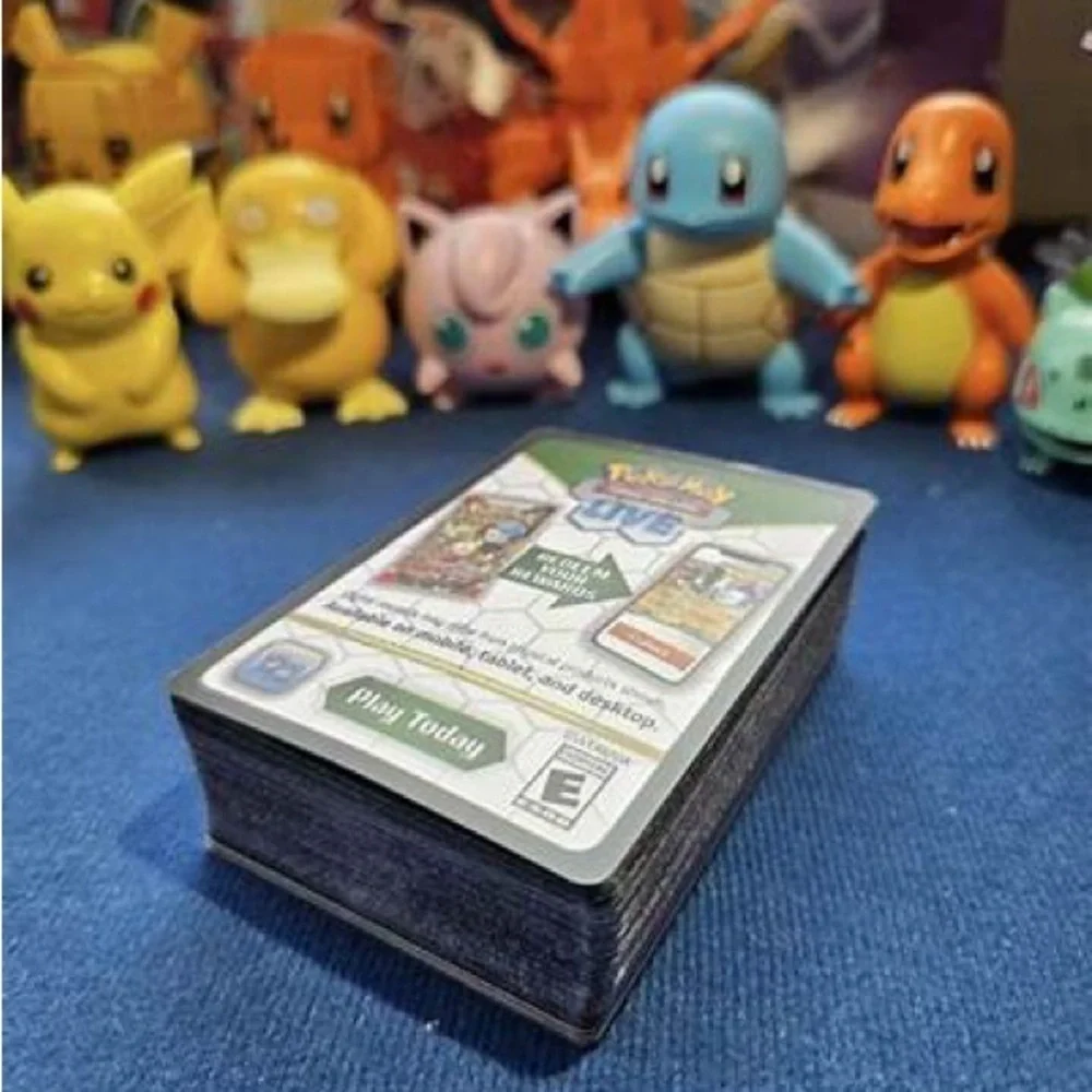500 Pokemon TCG live unused code cards